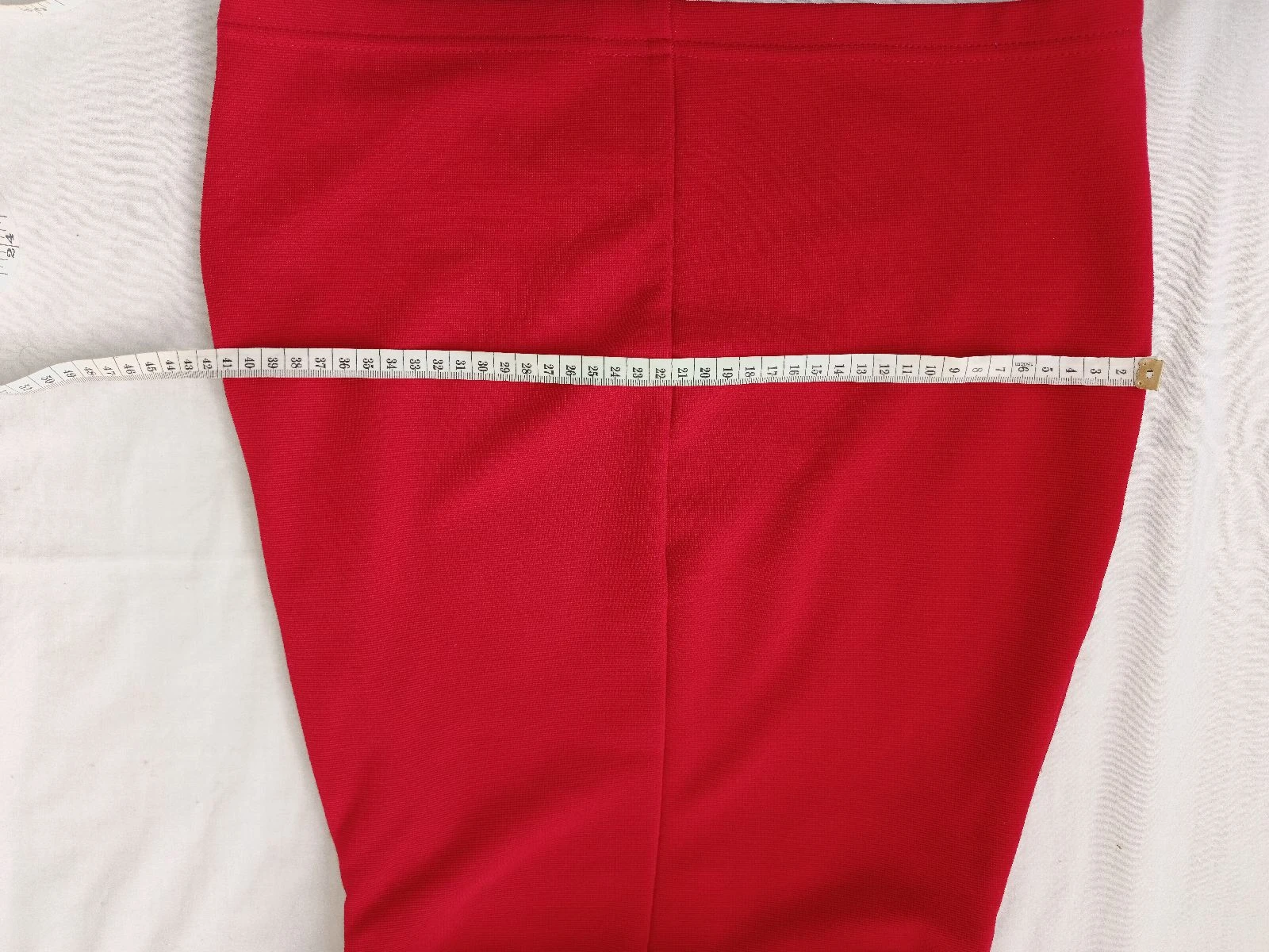 Mini vestido ajustado rojo vintage Monabel Los Angeles Talla 36 – photo 7